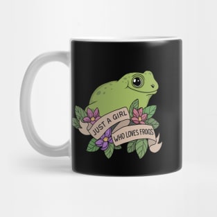 Just A Girl Who Loves Frogs Mug